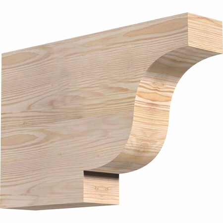 Ekena Millwork Newport Smooth Rafter Tail, Douglas Fir, 3 1/2"W x 12"H x 18"L RFT04X12X18NEW00SDF